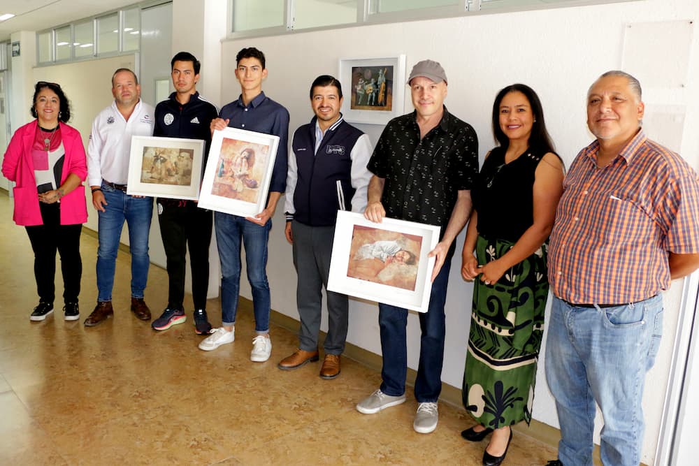 UTC recibe donación de obras de arte del maestro Víctor Cauduro