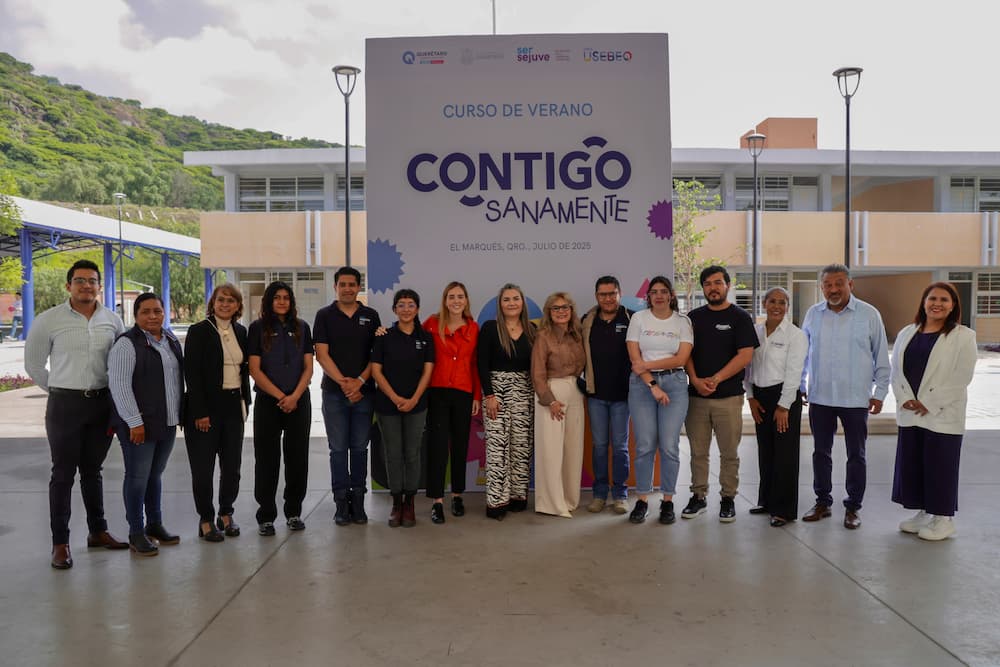 Inauguran Virginia Hernández e Irene Quintanar curso de verano Contigo Sanamente