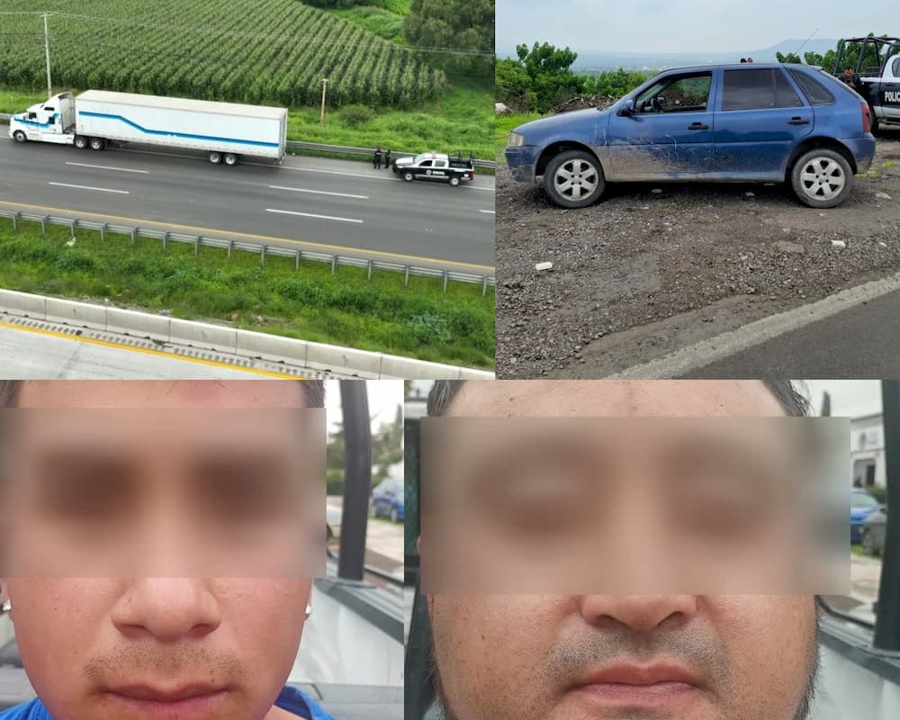 Recuperan en SJR tractocamión robado con violencia en operativo intermunicipal