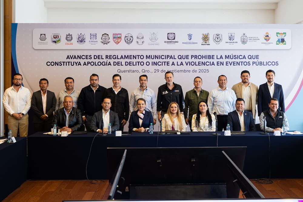 Avanza en Querétaro el Reglamento Municipal que prohíbe la música que constituya apología del delito