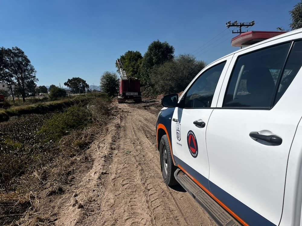 Persona muere ahogada tras caer a un canal en la comunidad La Estancia, San Juan del Río