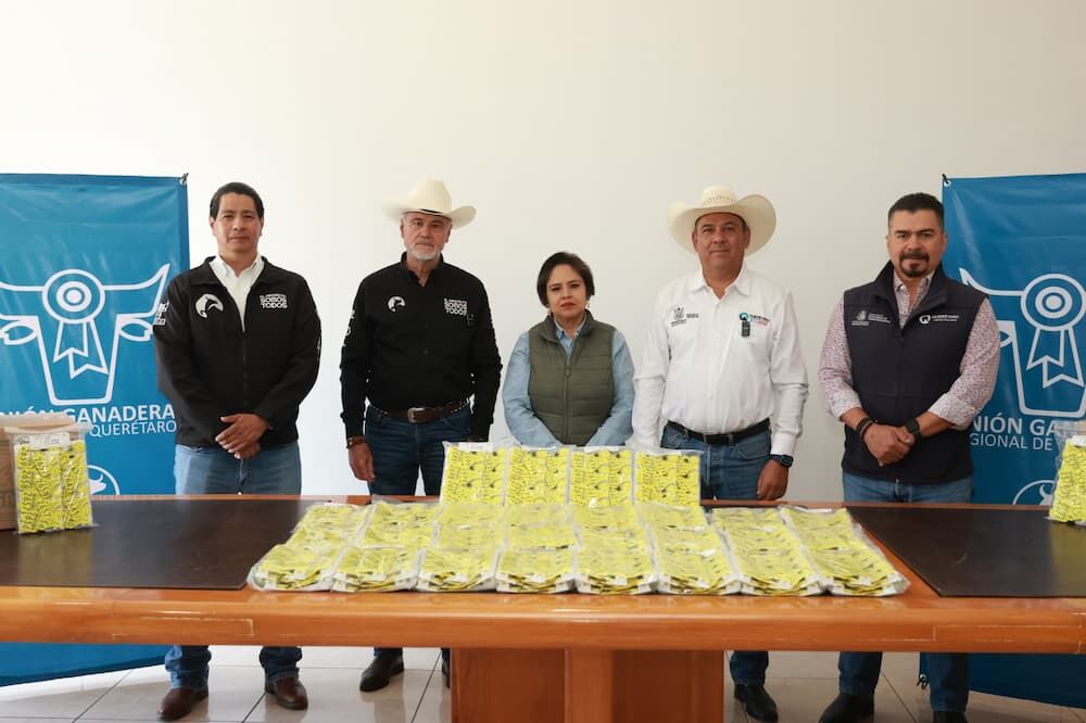 SEDEA fortalece al sector pecuario con la entrega de 20 mil aretes identificadores a productores del estado