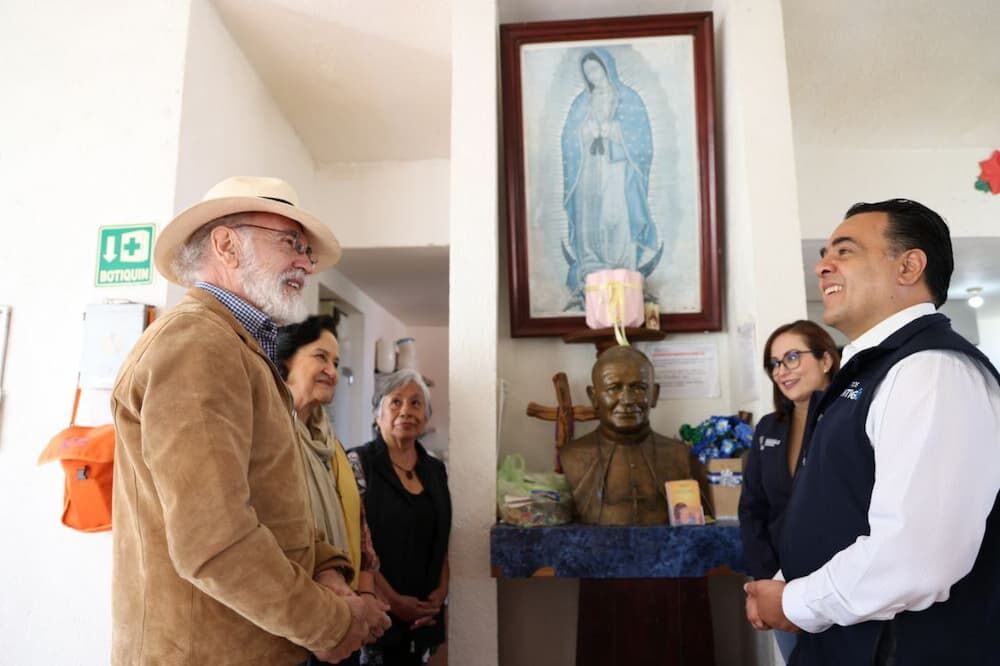 Visita Luis Nava la Casa Hogar Proyecto de Vida I.A.P.