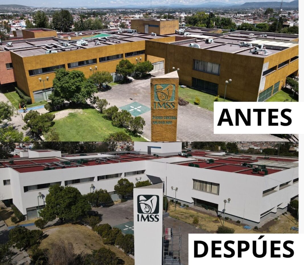 IMSS Querétaro ejecuta 82 obras de mantenimiento integral en sus unidades médicas