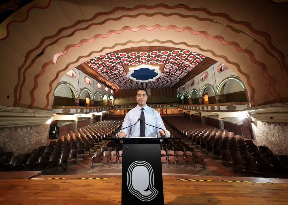 Anuncian rescate del Teatro Hércules en el municipio de Querétaro