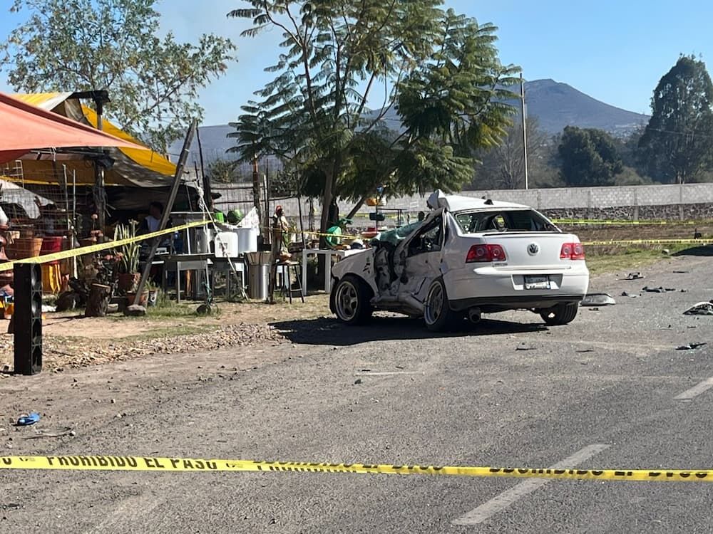 Fatal accidente en carretera 120 deja persona sin vida en San Juan del Río