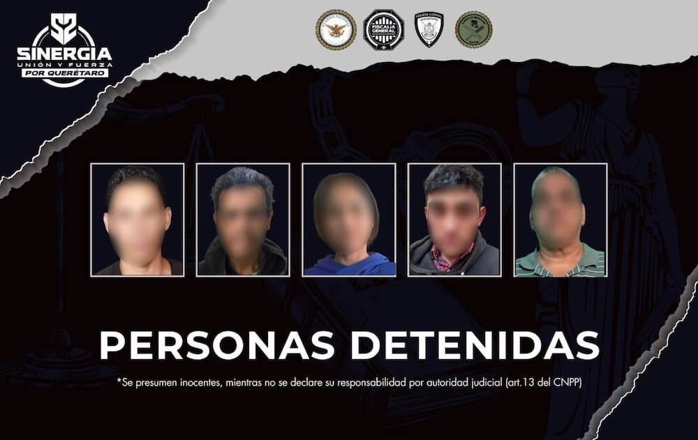Cateos en la Central de Abastos de Querétaro dejan cinco detenidos y tres inmuebles asegurados
