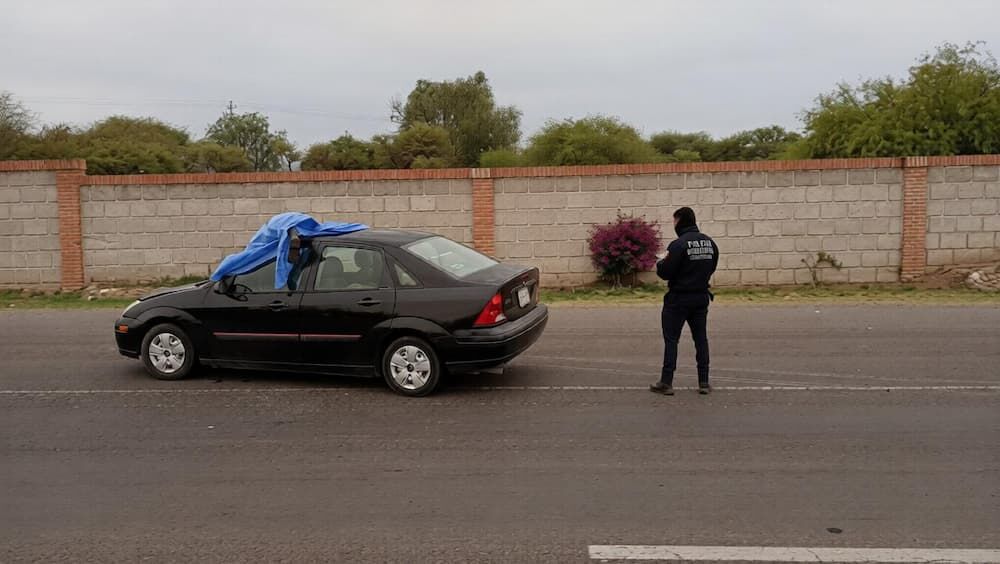 Ciclista pierde la vida al ser embestido por un vehículo en la carretera federal SJR-Xilitla