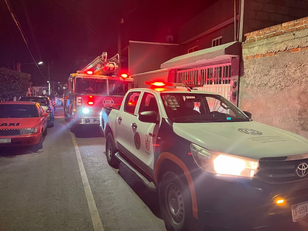 Explosión por acumulación de gas deja a un lesionado en colonia Fátima, SJR