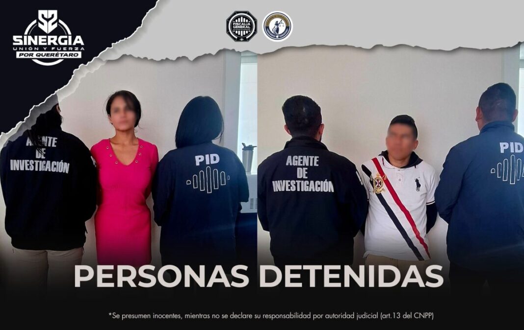 Capturan en Guanajuato a presuntos responsables de homicidio en San Juan del Río