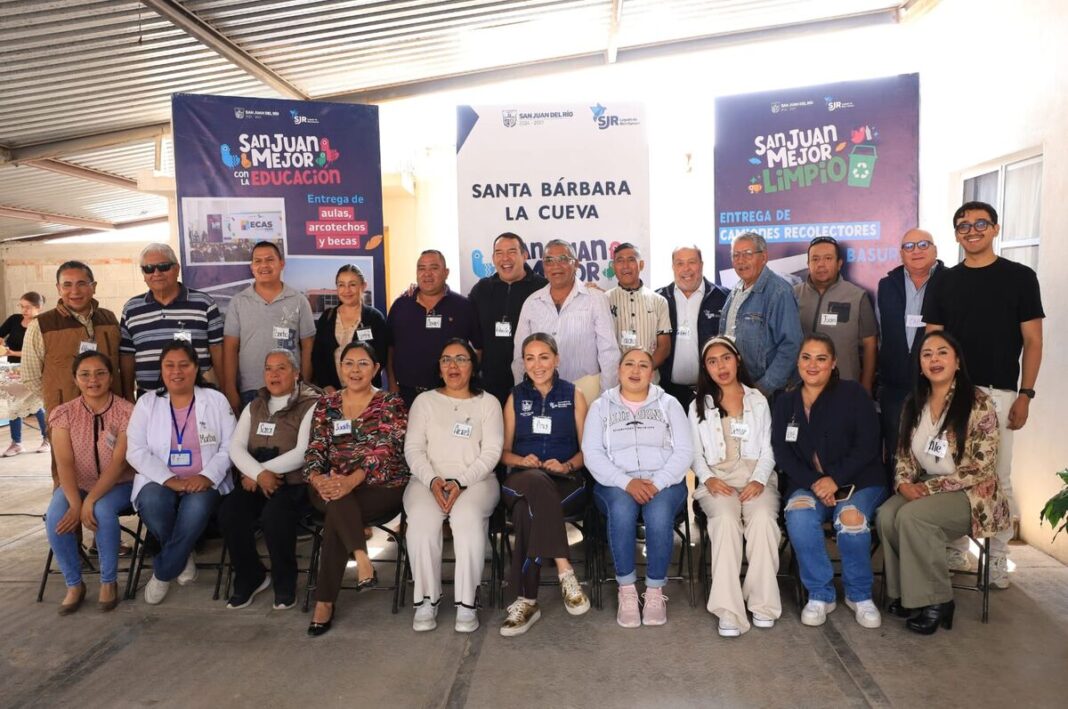 Gobierno sanjuanense fortalece cercanía y trabajo en comunidades con Miércoles en Santa Bárbara La Cueva