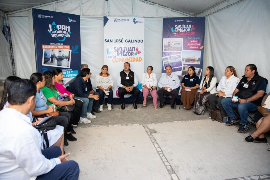 Municipio de San Juan del Río beneficia a sanjuanenses con el programa Miércoles en San José Galindo