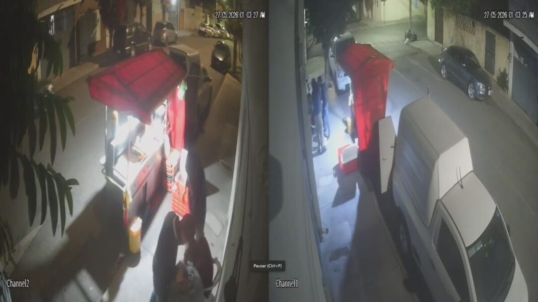 Asalto con violencia en puesto de comida en la colonia Benito Juárez en SJR