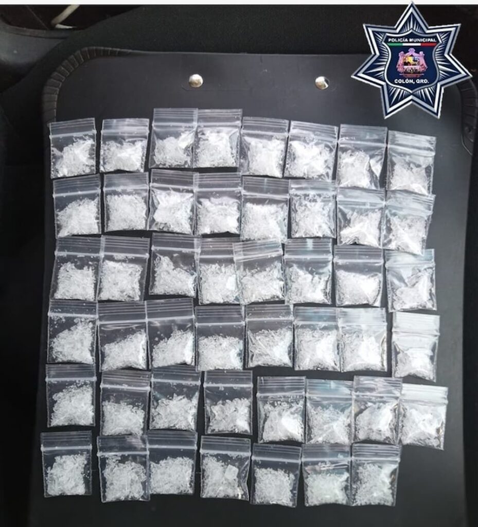Aseguran a hombre con más de 40 dosis de presunto cristal en San Ildefonso, Colón