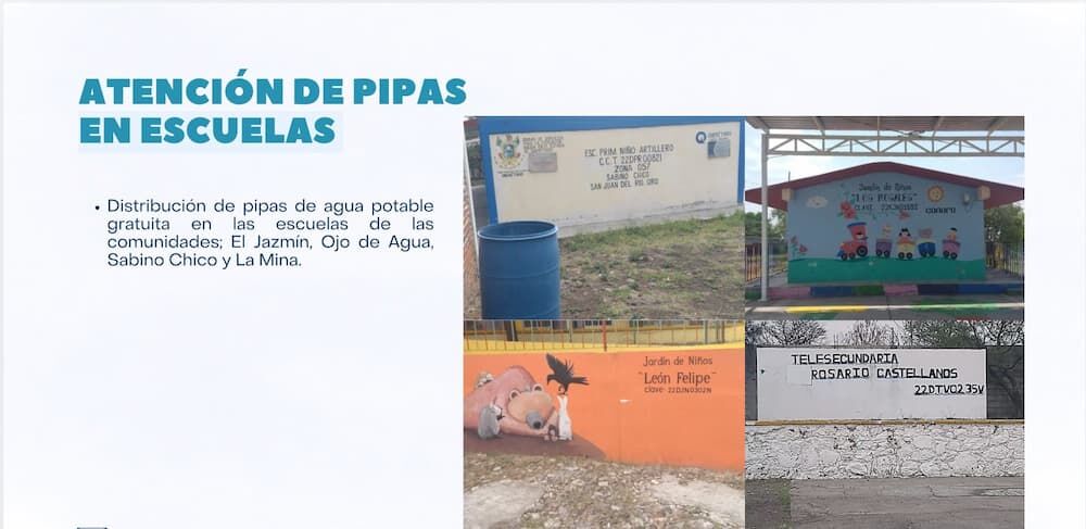 Avanza JAPAM en mejoras hidráulicas y atención ciudadana en el sector 19 sistema poniente El Jazmín, Ojo de Agua, Sabino Chico y La Mina