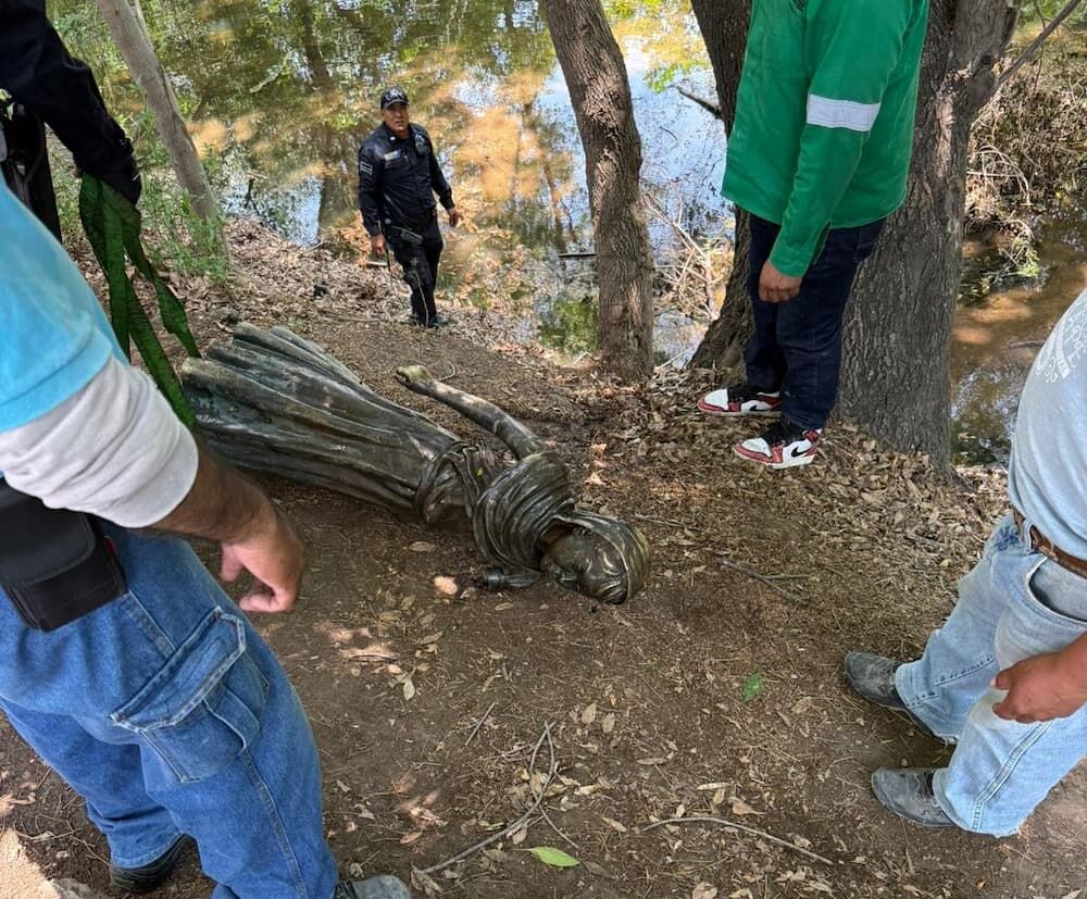 Detienen a persona por la presunta comisión de un robo de escultura en SJR