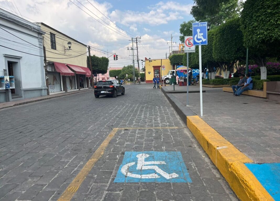 Dicen que el retiro de cajones en el Centro Histórico de SJR responde a estrategia de movilidad