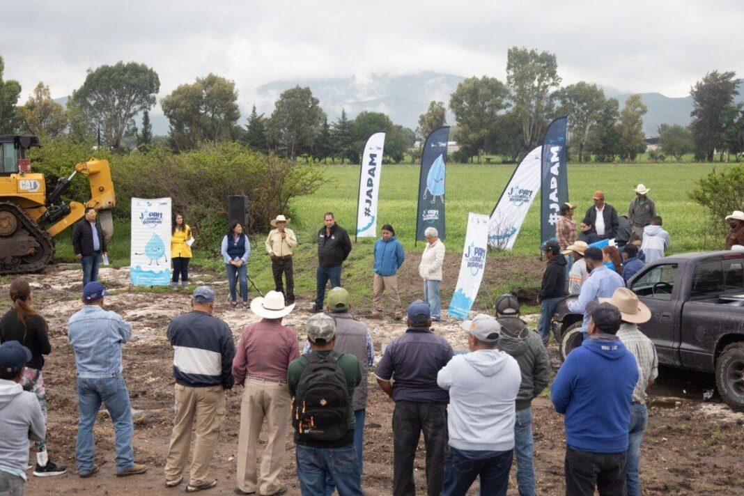 Arranca JAPAM bordo de regulación para fortalecer la recarga del acuífero de San Juan del Río