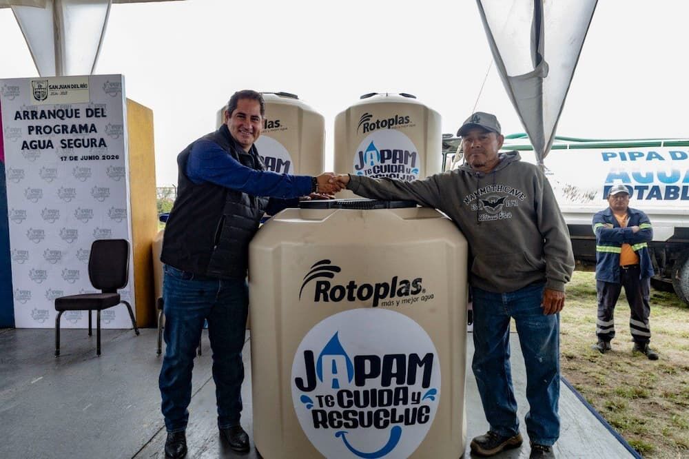 Arranca JAPAM programa Agua Segura para fortalecer almacenamiento de agua en hogares sanjuanenses Arranca JAPAM programa Agua Segura para fortalecer almacenamiento de agua en hogares sanjuanenses