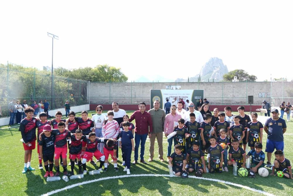Bernal estrena dos nuevas canchas como parte del legado social del Mundial 2026 Bernal estrena dos nuevas canchas como parte del legado social del Mundial 2026