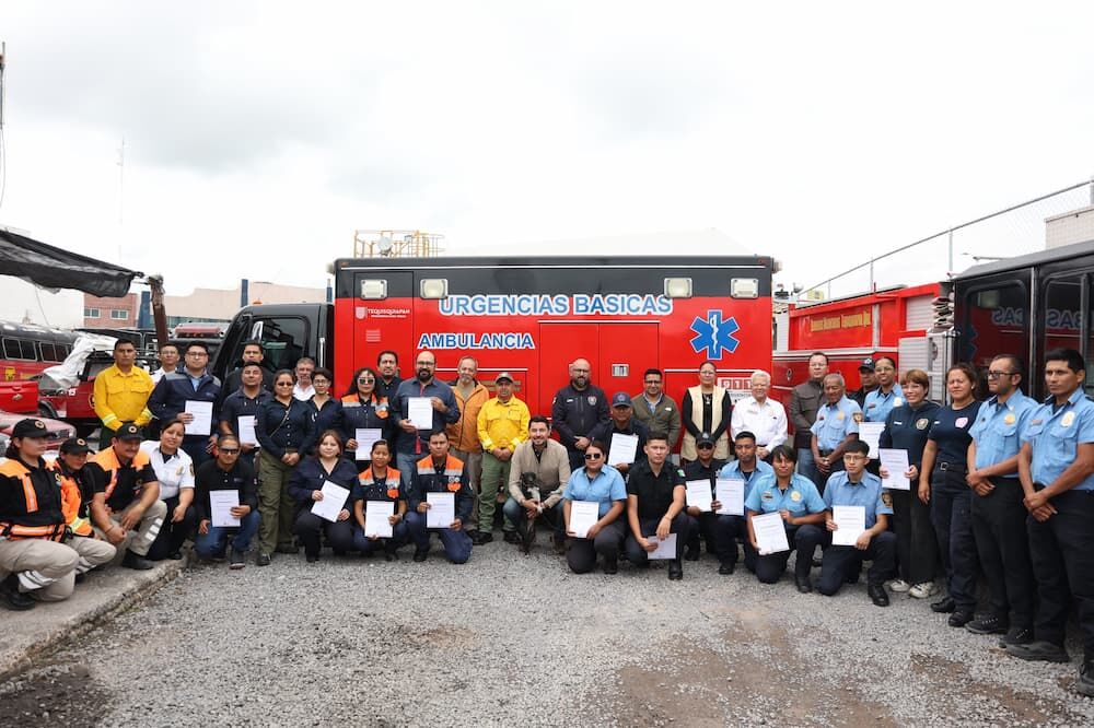 Corporaciones de emergencia tequisquiapenses se capacitan para prevenir incendios Corporaciones de emergencia tequisquiapenses se capacitan para prevenir incendios