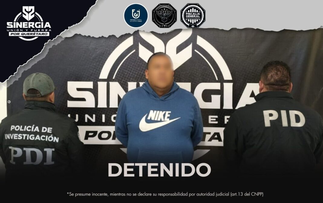 Cumplimenta Fiscalía de Querétaro orden de aprehensión por delitos contra la salud girada en la CDMX