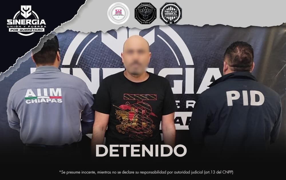 Cumplimentan orden de aprehensión por robo con violencia agravado, cometido en Chiapas Cumplimentan orden de aprehensión por robo con violencia agravado, cometido en Chiapas
