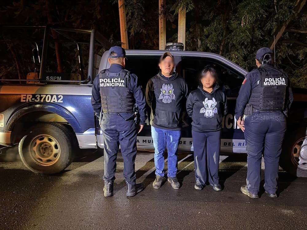 Detienen a dos personas por abigeato equiparado en SJR 1 Detienen a dos personas por abigeato equiparado en SJR