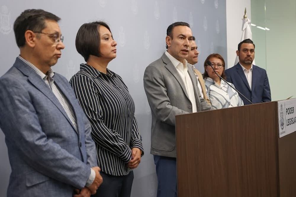 Diputados de la 4T dan a conocer las razones técnicas y de fondo por las que no acompañarán ni convalidarán el proceso de renovación del Fiscal Anticorrupción de Querétaro Diputados de la 4T dan a conocer las razones técnicas y de fondo por las que no acompañarán ni convalidarán el proceso de renovación del Fiscal Anticorrupción de Querétaro