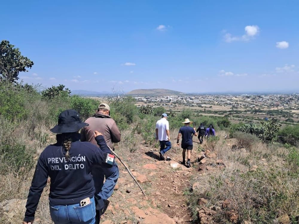 Intensifican búsqueda de Mario Elías Quintanar Rico en San Juan del Río; realizan operativo en Cerro de La Venta