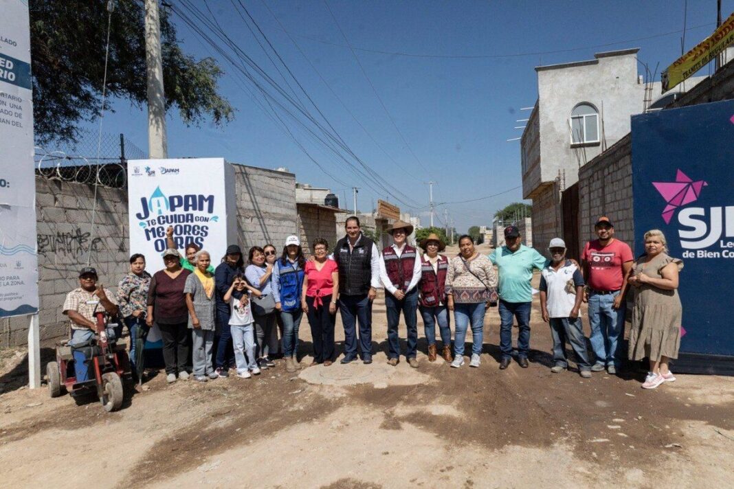 JAPAM y Conagua fortalecen infraestructura sanitaria en Nuevo San Antonio