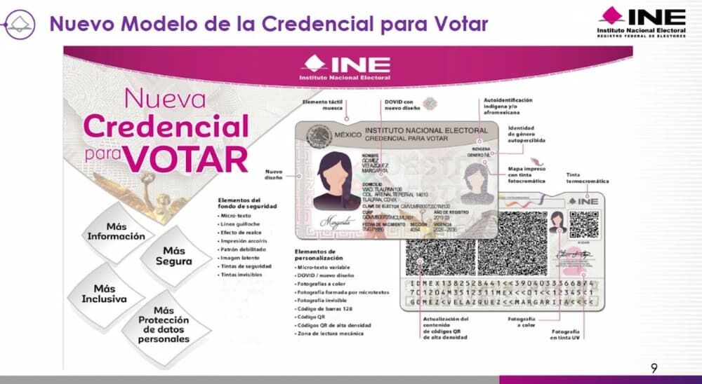Presentan nuevo modelo de credencial para votar Presentan nuevo modelo de credencial para votar
