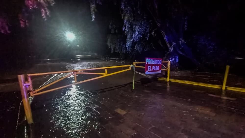 Protección Civil cierra pasos vehiculares y peatonales sobre el Río San Juan por prevención 1 Protección Civil cierra pasos vehiculares y peatonales sobre el Río San Juan por prevención
