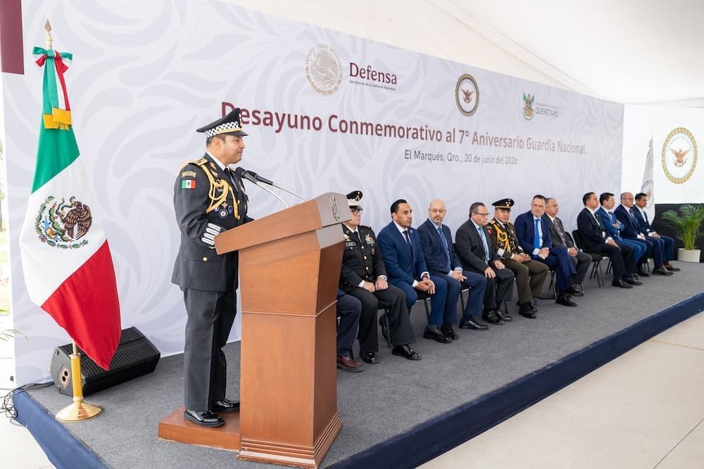 Reconoce Gobernador contribución de la Guardia Nacional en la defensa de Querétaro Reconoce Gobernador contribución de la Guardia Nacional en la defensa de Querétaro
