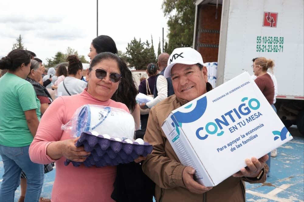 Supervisa Luis Nava entrega de apoyos alimentarios del programa Contigo en tu Mesa Supervisa Luis Nava entrega de apoyos alimentarios del programa Contigo en tu Mesa