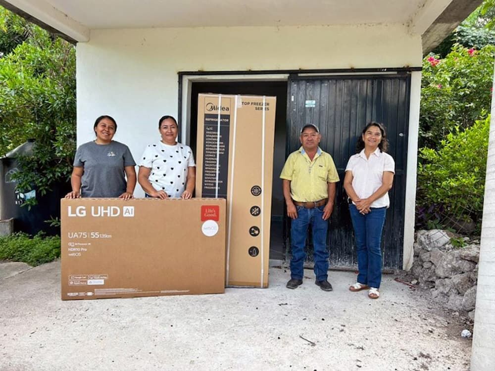 Contribuye Blanca Benítez a la recaudación de fondos para la capilla de La Cantera Contribuye Blanca Benítez a la recaudación de fondos para la capilla de La Cantera