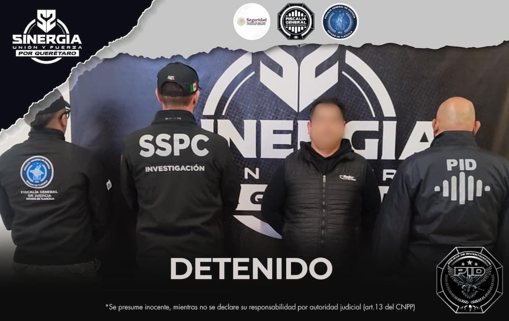 Cumplimentan orden de aprehensión por feminicidio cometido en Tlaxcala Cumplimentan orden de aprehensión por feminicidio cometido en Tlaxcala
