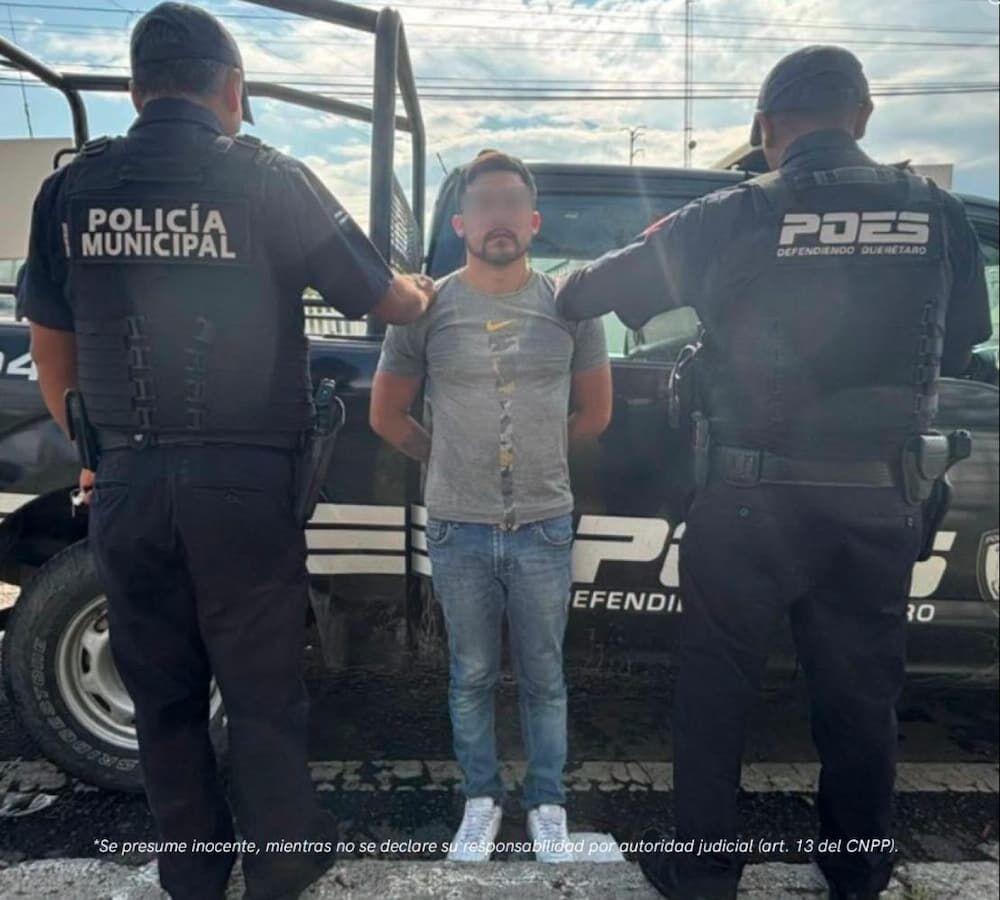 Detienen a hombre con orden de aprehensión vigente en San Juan del Río Detienen a hombre con orden de aprehensión vigente en San Juan del Río