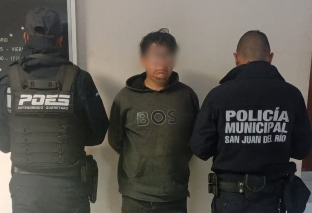 Hombre es detenido por presunta violencia familiar en la colonia La Rueda, SJR Hombre es detenido por presunta violencia familiar en la colonia La Rueda, SJR