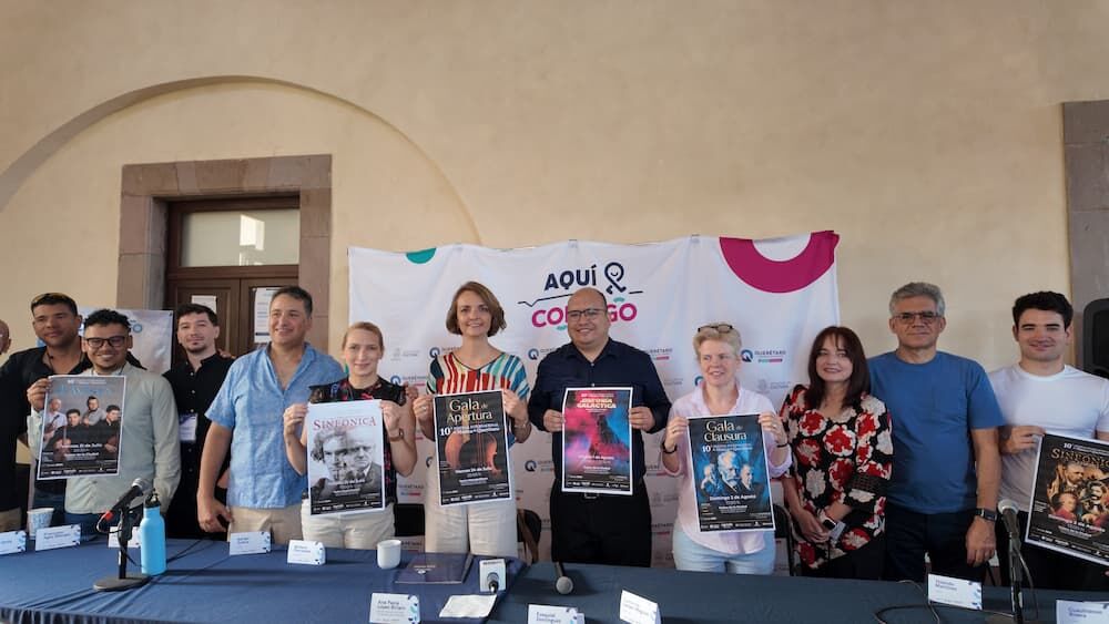 Presenta López Birlain la 10ª edición del Festival Internacional de Música de Querétaro Presenta López Birlain la 10ª edición del Festival Internacional de Música de Querétaro