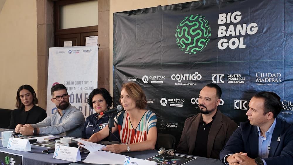 Querétaro recibe el Big Bang Gol, una experiencia inmersiva sobre fútbol, ciencia y cultura Querétaro recibe el Big Bang Gol, una experiencia inmersiva sobre fútbol, ciencia y cultura