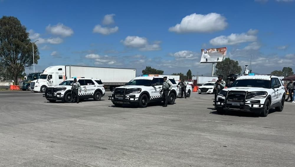 Refuerza Guardia Nacional operativo vacacional en autopista federal México-Querétaro Refuerza Guardia Nacional operativo vacacional en autopista federal México-Querétaro