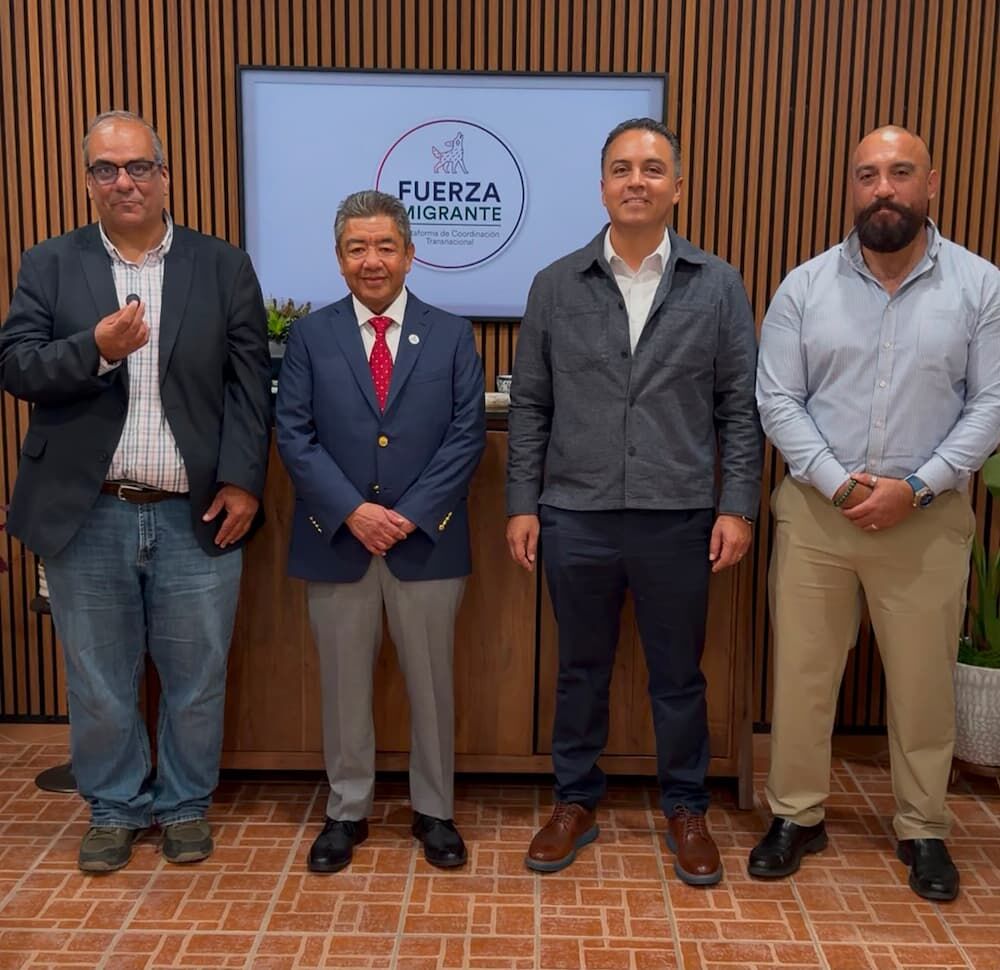 Refuerzan autoridades estatales canales de colaboración con Fuerza Migrante Refuerzan autoridades estatales canales de colaboración con Fuerza Migrante