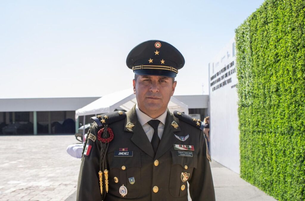 Rinde protesta Jorge Jiménez Flores como Comandante del 7/o. Regimiento Mecanizado La Llave