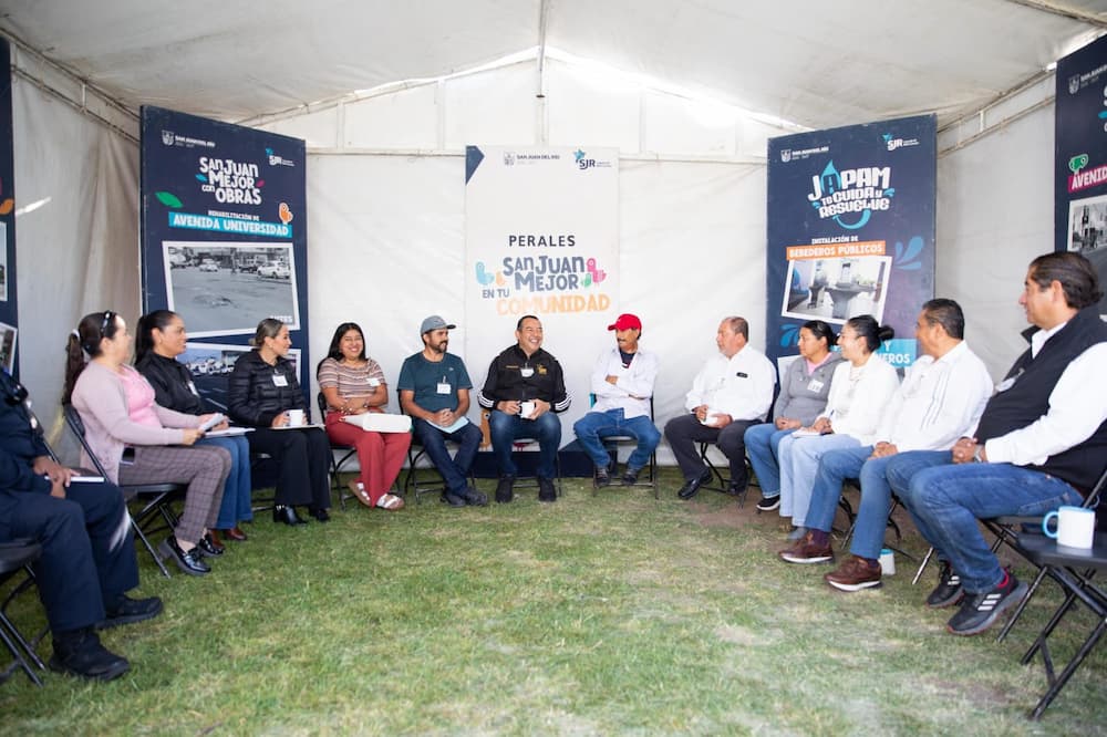 Con trabajo, cercanía y diálogo, Municipio de San Juan del Río implementa Miércoles en Perales Con trabajo, cercanía y diálogo, Municipio de San Juan del Río implementa Miércoles en Perales