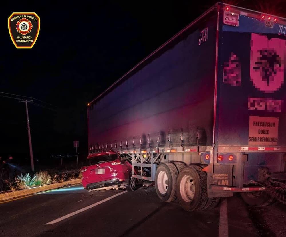 Fatal accidente en la carretera Tequisquiapan–Querétaro deja un hombre sin vida Fatal accidente en la carretera Tequisquiapan–Querétaro deja un hombre sin vida