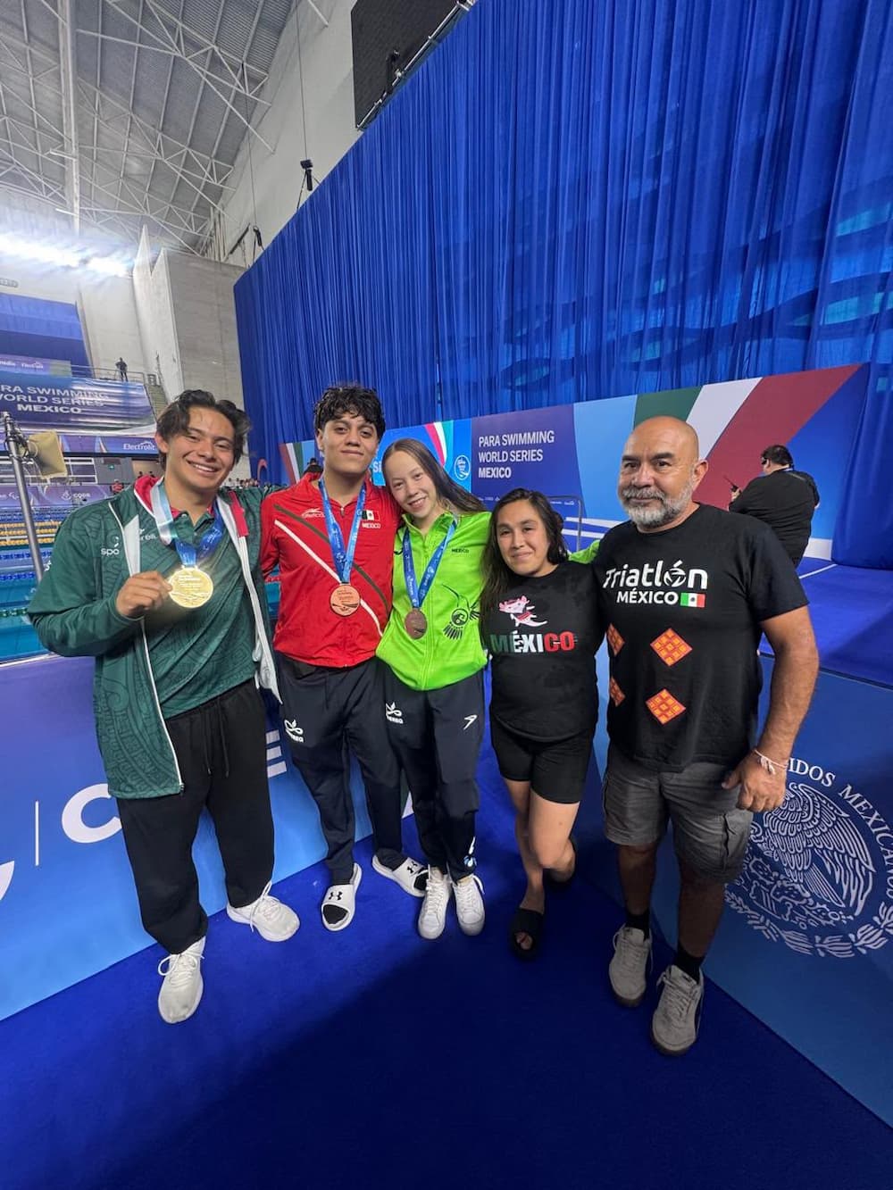 Paranadadores queretanos son medallistas del Para Swimming World Series México 2026 Paranadadores queretanos son medallistas del Para Swimming World Series México 2026
