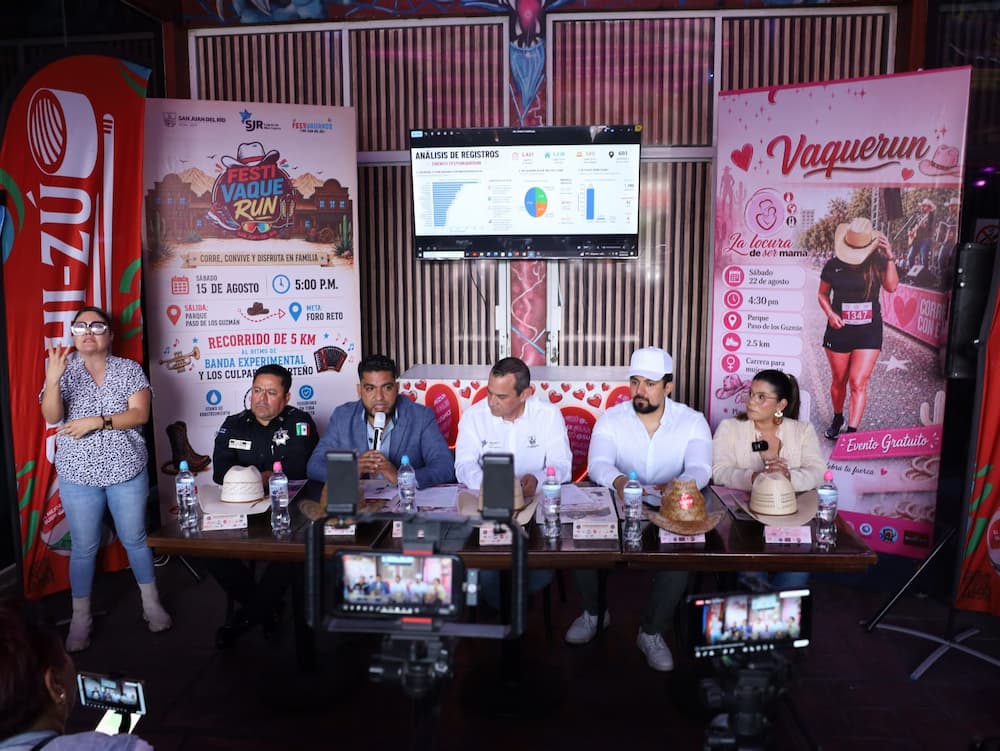 San Juan del Río realizará la primera carrera FestiVaqueRun este 15 de agosto San Juan del Río realizará la primera carrera FestiVaqueRun este 15 de agosto