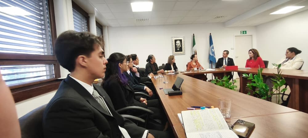 Alumnos del CECyTEQ presentan proyecto sostenible ante la ONU Alumnos del CECyTEQ presentan proyecto sostenible ante la ONU