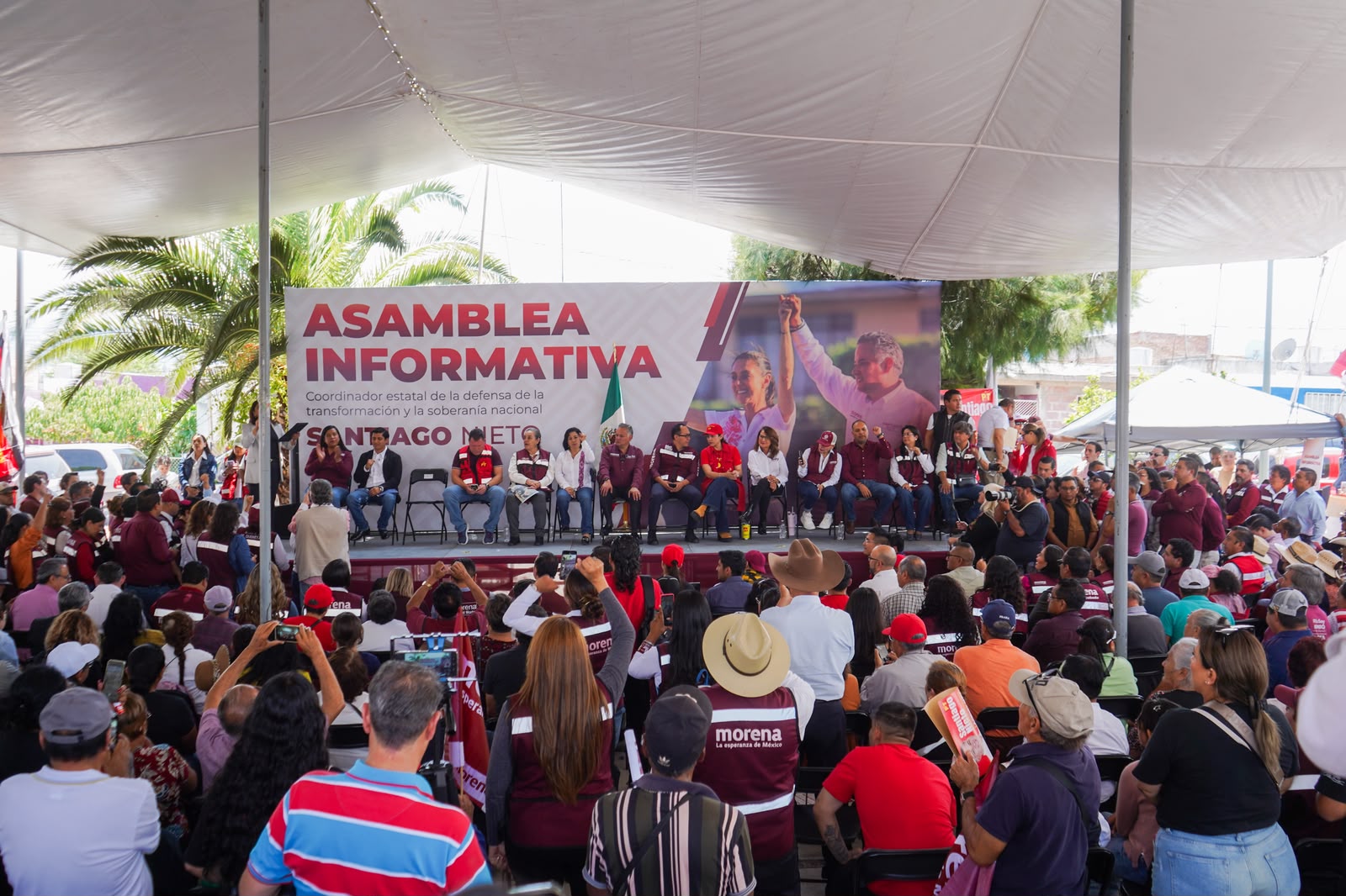 Desde SJR Santiago Nieto llama a la unidad de Morena Querétaro (1) Desde SJR Santiago Nieto llama a la unidad de Morena Querétaro